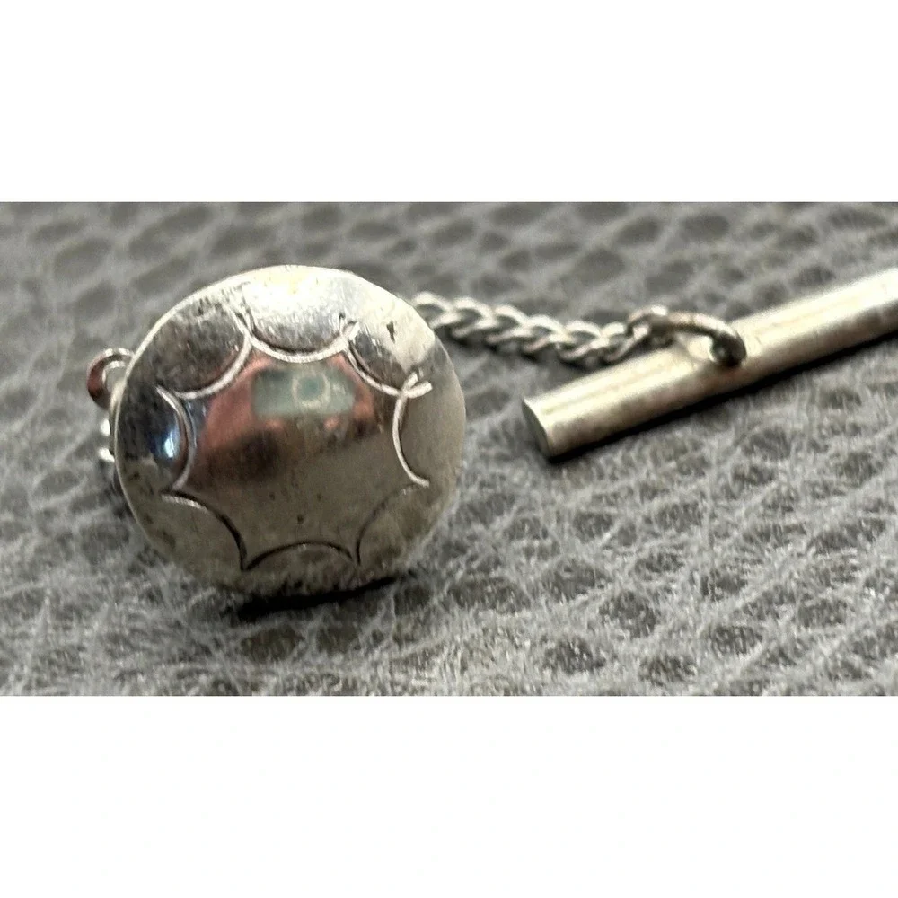 Vintage Southwestern Sterling Silver 925 Tie Tack Lapel Pin